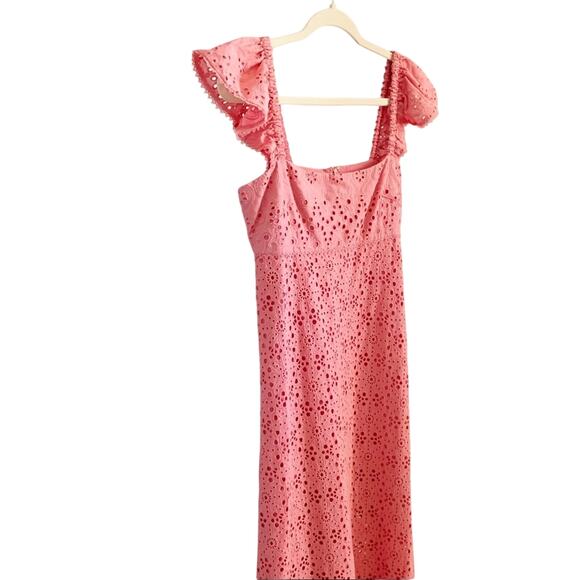 Theia Dress 4 Pink - Picture 4 of 7